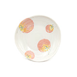 4-3/4" Round Porcelain Plate, Peach