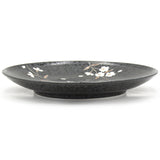 10" Round Ceramic Plate, Dark Brown — Sakura Design