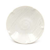 5.25" Round Ceramic Plate, White
