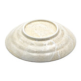 9" Round Ceramic Plate, Brown