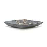 5.65" x 5.35" Square Ceramic Plate, Brown