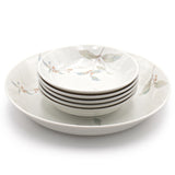 Ceramic 6-Piece Plate Set, White
