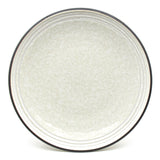 10" Square Ceramic Plate, Beige, Brown