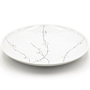 10" Square Ceramic Plate, White — Sakura Design