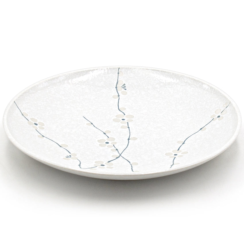 10" Square Ceramic Plate, White — Sakura Design
