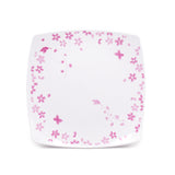 10.25" Square Melamine Plate, White — Sakura Design