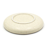 6.65" Ceramic Deep Plate, Beige, Brown