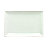 10" x 6.65" Rectangular Ceramic Plate, Green