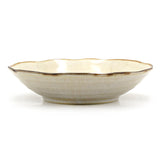 8.25" Round Ceramic Plate, White