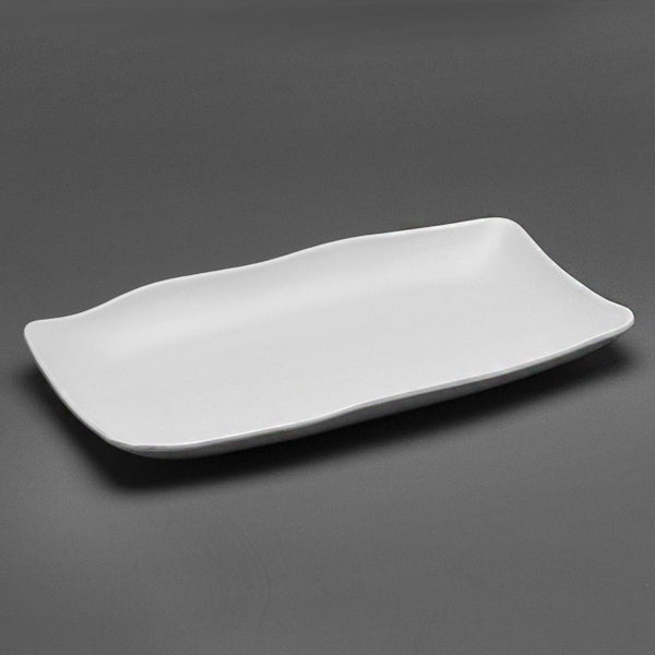 12.25" x 4" Serving Platter, White