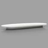 13" x 4.75" Oval Serving Platter, White