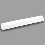 14¼″ × 3¼″ White Narrow Rectangular Plate