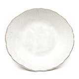 6.75" x 6.25" Ceramic Plate, Gray