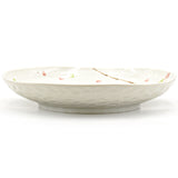8.85" Ceramic Plate, Beige, Pink — Sakura Design