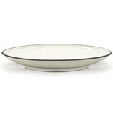 10" Square Ceramic Plate, Beige, Brown