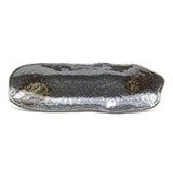 13.35" x 4" Rectangular Ceramic Sushi Plate, Black