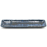 13" x 4" Ceramic Serving Platter, Navy, Blue