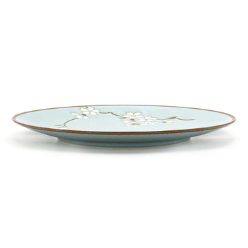 8" Round Ceramic Plate, Blue — Sakura Design