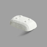 3.75" x 2.75" Rectangular Ceramic Plate, White