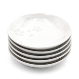Ceramic 10-Piece Plate & Bowl Set, White — Sakura Design