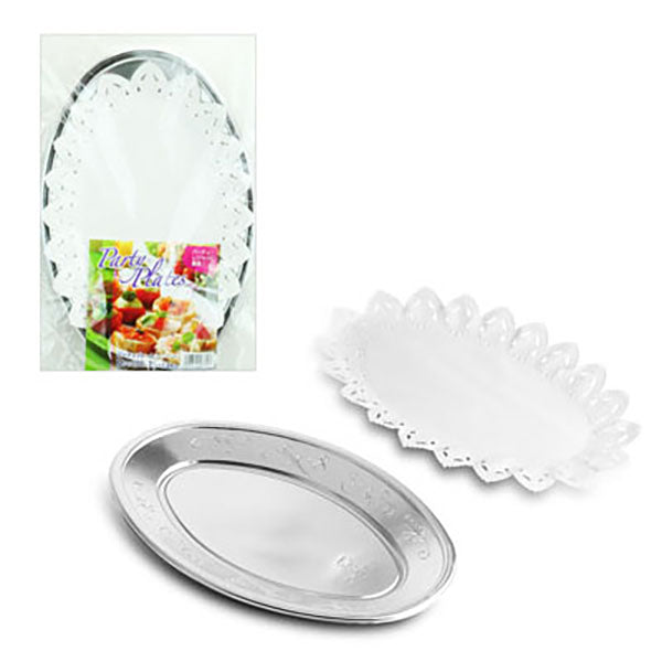 38 x 25 cm Oval Plastic Plate