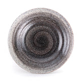 9" Ceramic Deep Plate, Gray