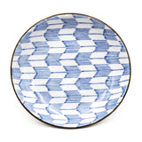 6.5" Ceramic Plate, Blue