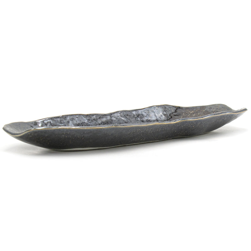 Side profile of the RUR213-S ceramic plate with raised ends
