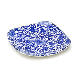 5" Square Ceramic Plate, Blue — Arabesque Design