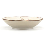 8.25" Round Ceramic Plate, Beige — Sakura Design