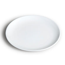 10¾″ White Porcelain Round Plate