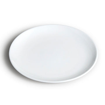 10-3/4" Porcelain Plate, White