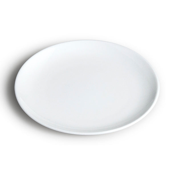 10-3/4" Porcelain Plate, White