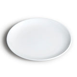 10¾″ White Porcelain Round Plate
