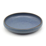 6.65" Ceramic Deep Plate, Blue, Brown