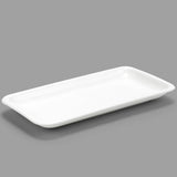 14.25" x 7.25" Rectangular Serving Platter, White