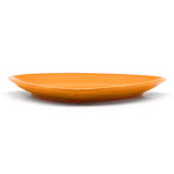 8.9" Triangular Ceramic Plate, Orange