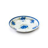 6-1/2" Plate, White, Blue
