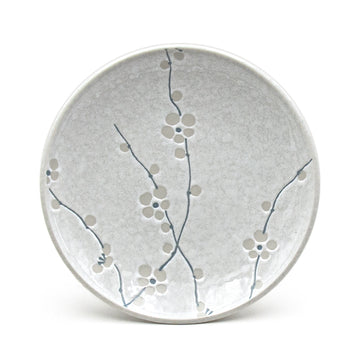 7.65" Square Ceramic Plate, White — Sakura Design