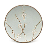 7.65" Round Ceramic Plate, Green — Sakura Design