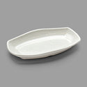 10½″ × 6¼″ White Speckled Melamine Rectangular Plate