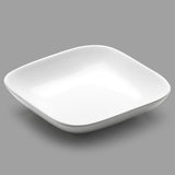 8-3/4" Square Porcelain Plate, White