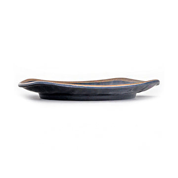 9" Square Melamine Plate, Gray