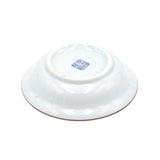 3.5" Ceramic Plate, Blue — Floral Design