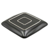 10-1/4" Square Ceramic Plate, Blue