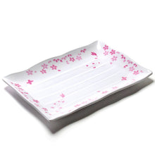 13¼ × 8.85 in Sakura Melamine Rectangular Plate — 513-CB