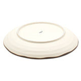 10" Round Ceramic Dinner Plate, Beige, Pink — Sakura Design