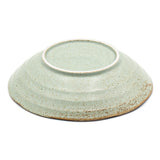 8.25" Round Ceramic Plate, Green