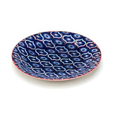 4.75" Ceramic Plate, Blue
