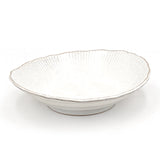 6.75" x 6.25" Ceramic Plate, Gray